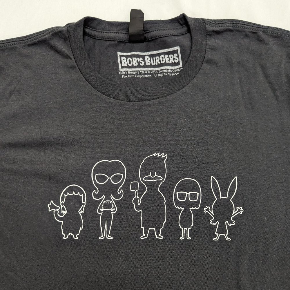 BOB's BURGERS LIVE! 2015 Show Official Infamous "Milwakee" shirt Rare Size L